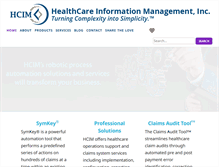 Tablet Screenshot of hcim.com